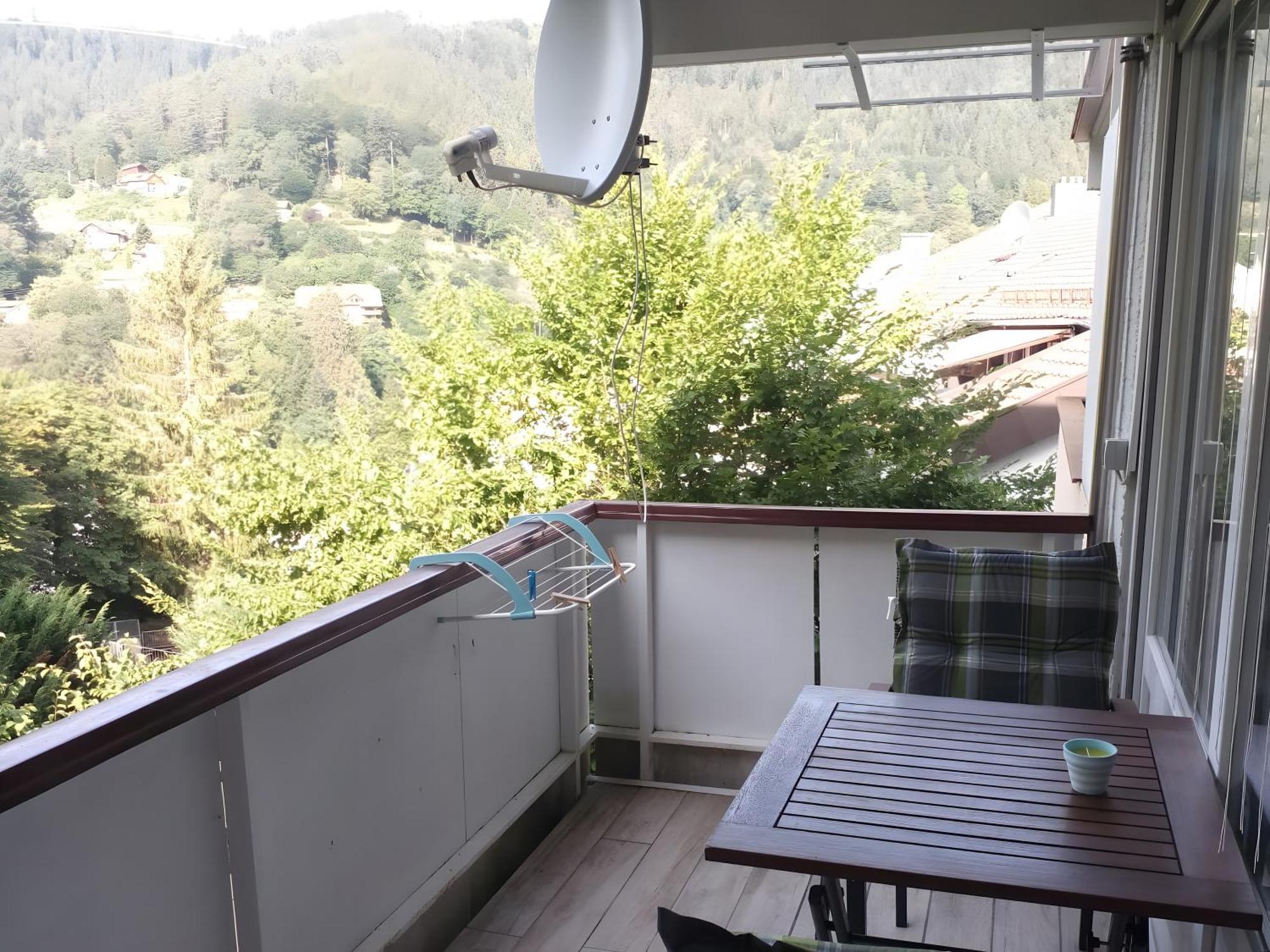 Ferienwohnung Tannenwald Bad Wildbad Bagian luar foto