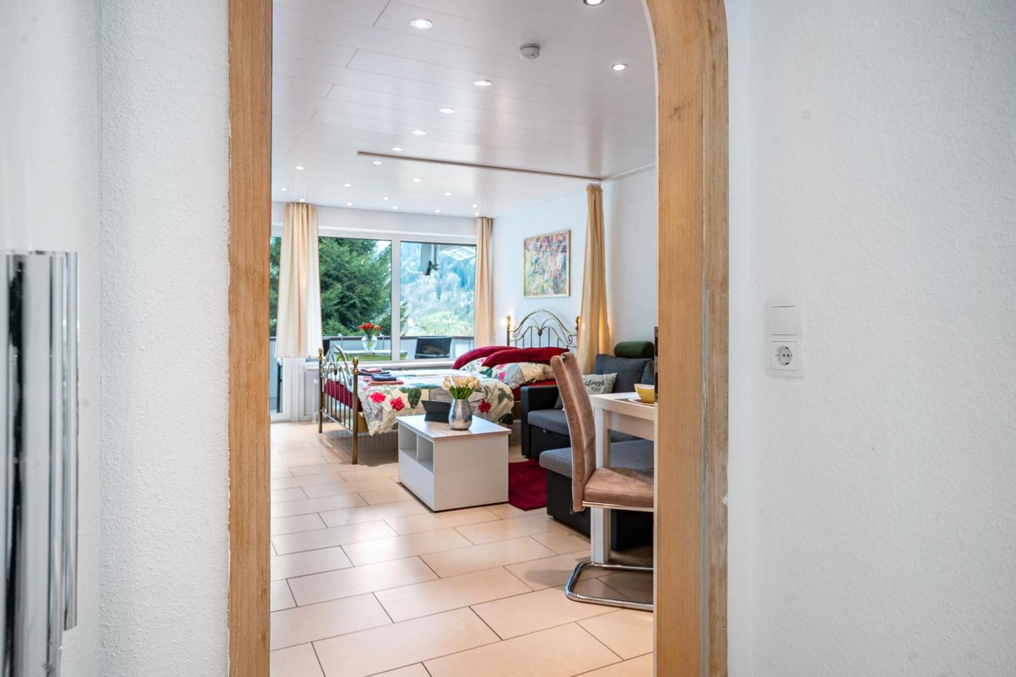 Ferienwohnung Tannenwald Bad Wildbad Bagian luar foto