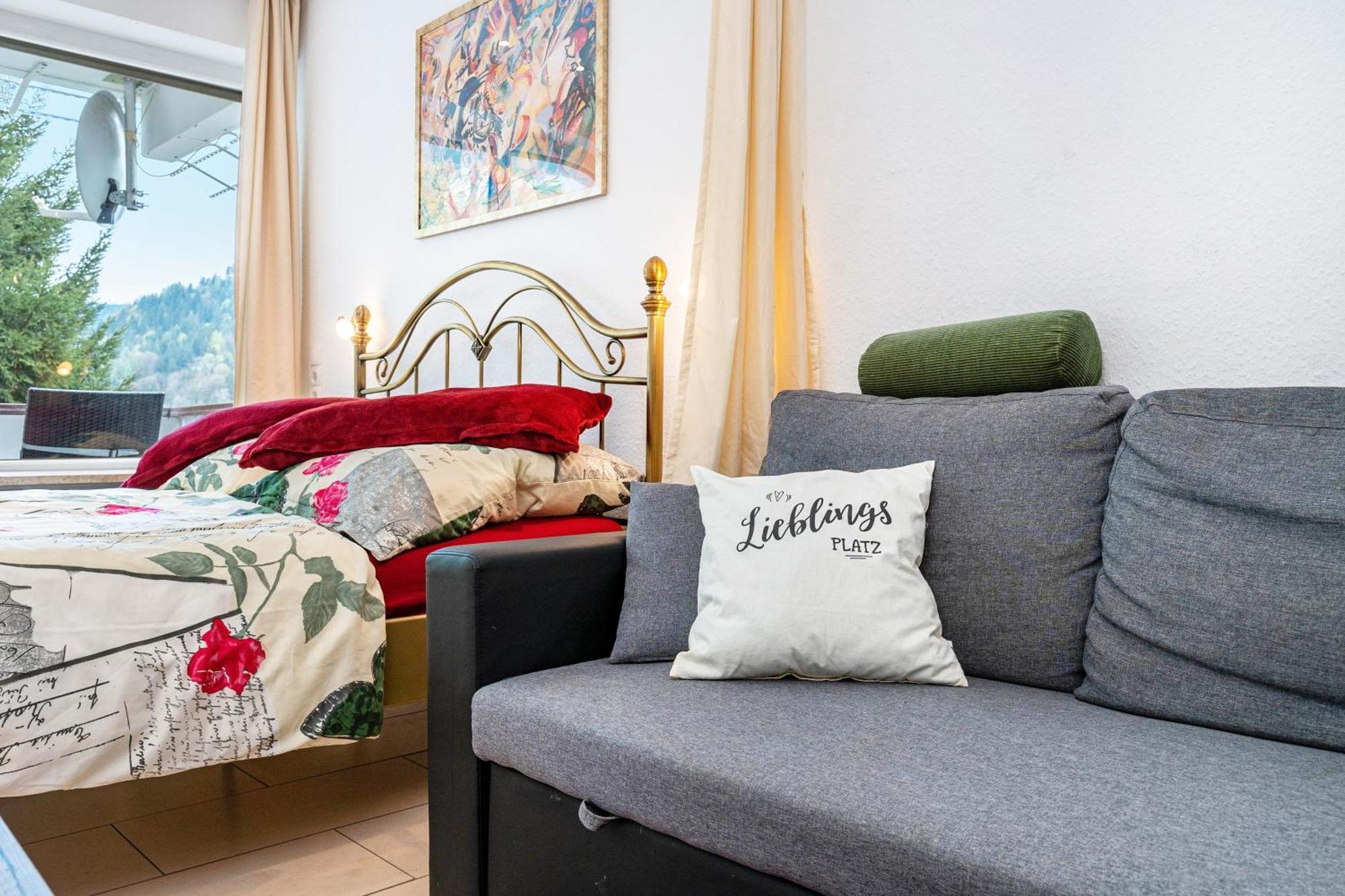 Ferienwohnung Tannenwald Bad Wildbad Bagian luar foto