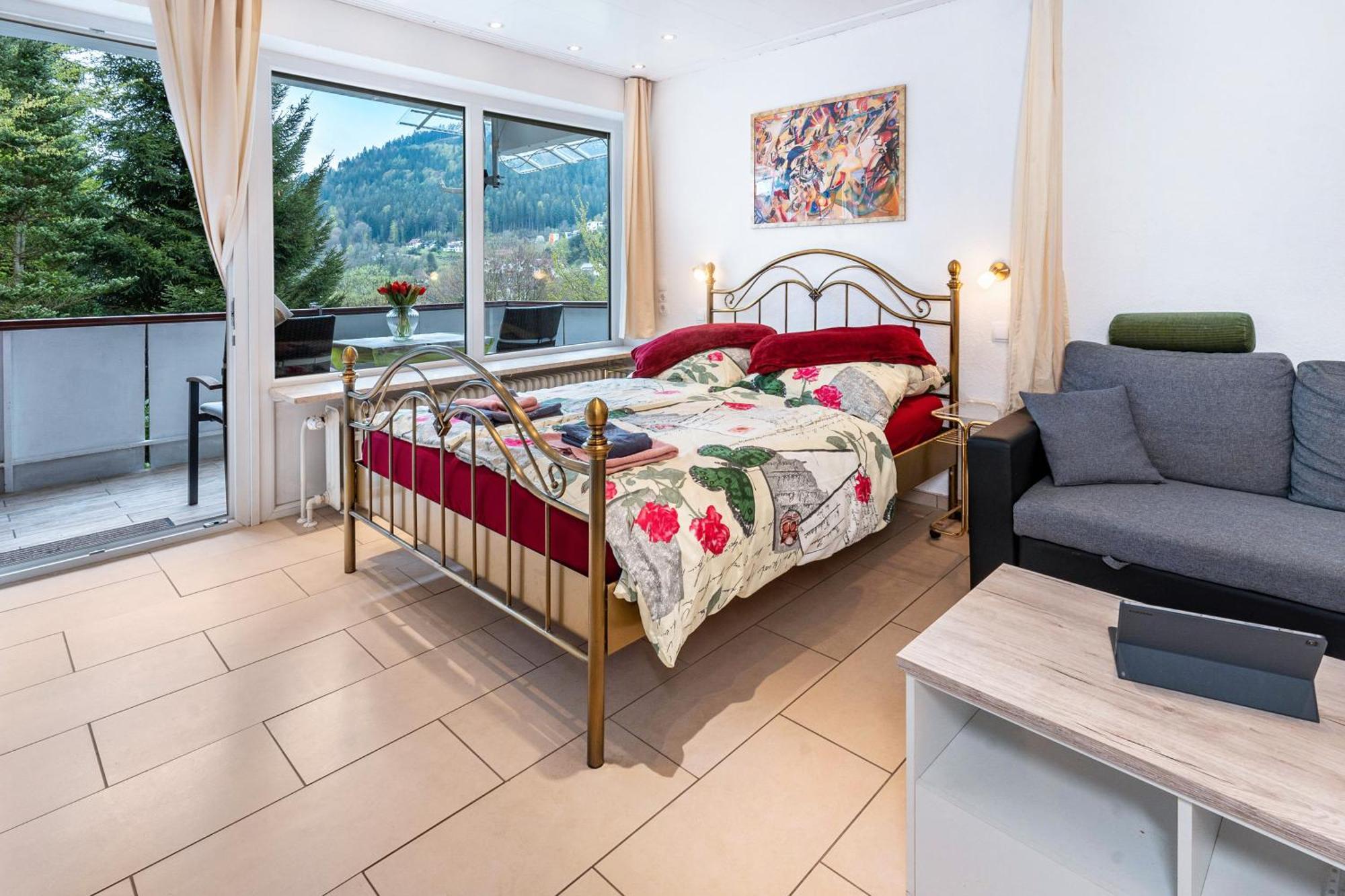 Ferienwohnung Tannenwald Bad Wildbad Bagian luar foto