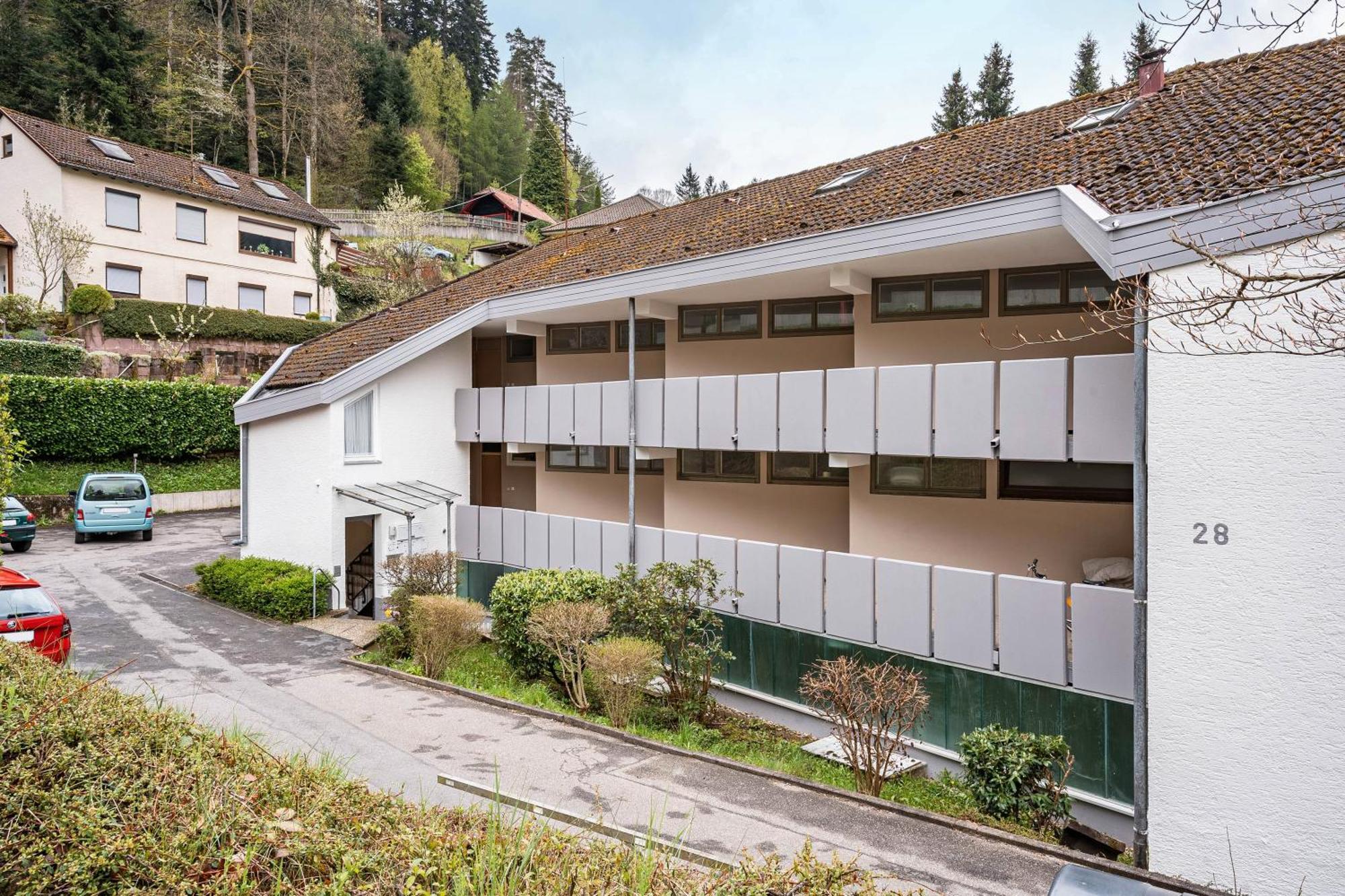 Ferienwohnung Tannenwald Bad Wildbad Bagian luar foto